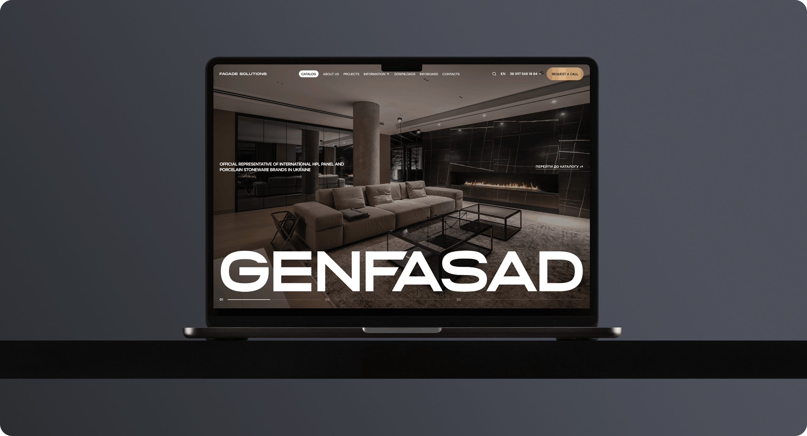Genfasad